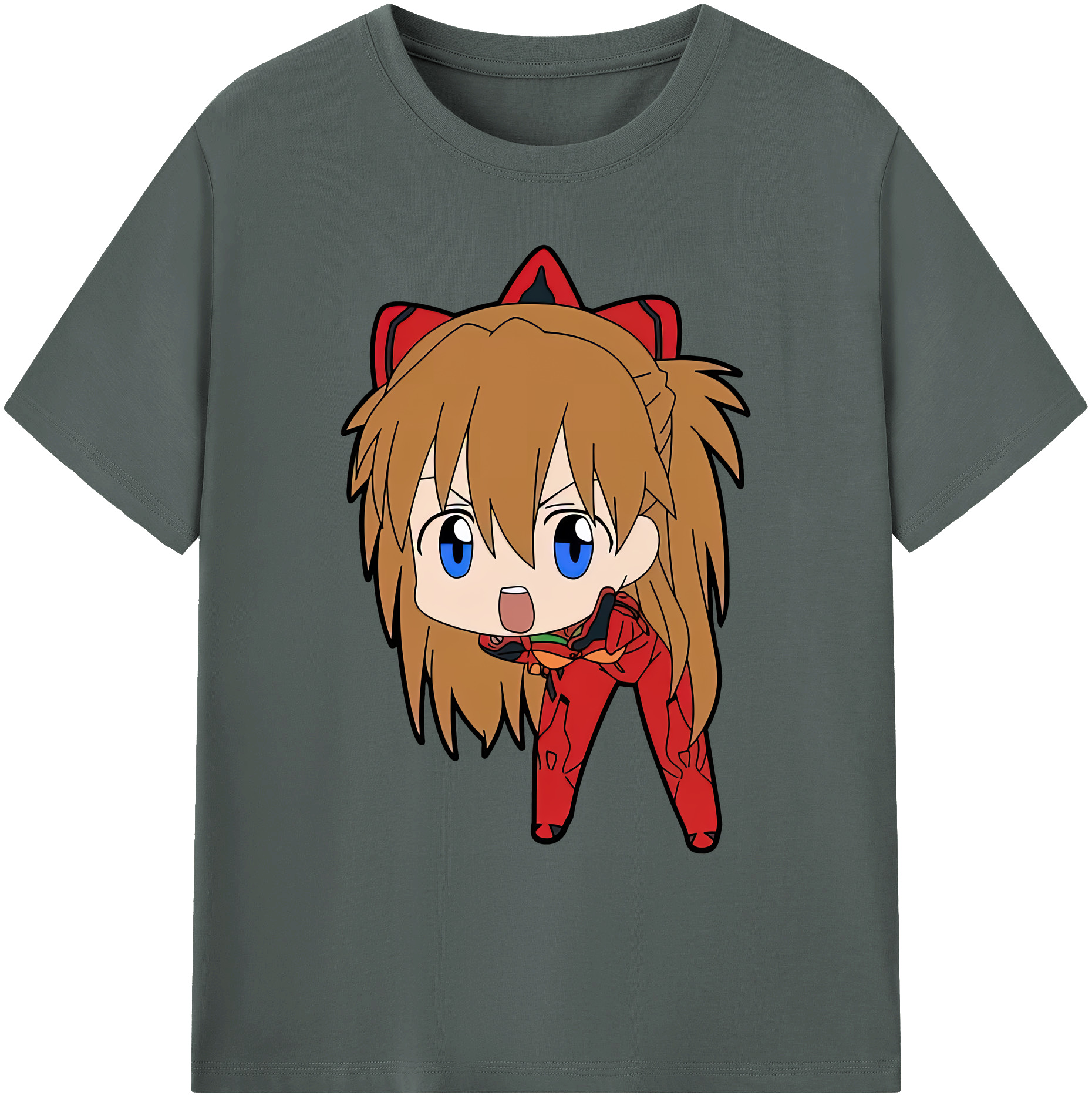 （画像用） EVA 新世紀エヴァンゲリオン 綿100％ メンズ半袖Tシャツ｜肌触りやわらか＆通気性